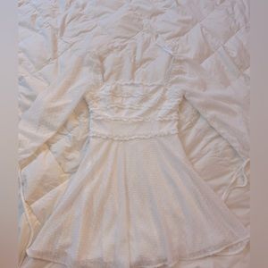 Pearl White Sleeve Dress